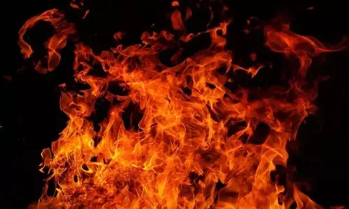 fire, garba griha, Mahakal Temple, Ujjain