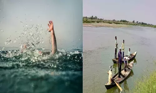 holi,  four youth died,   wardha river,