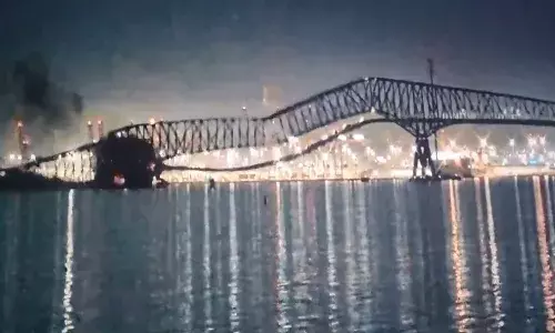 bridge, collapse,   ship, river, america,