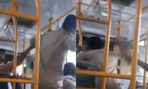 Bus conductor, BMTC, assault, female passenger, Karnataka
