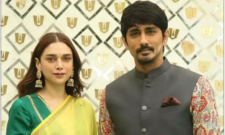 Actors, Aditi Rao Hydari, Siddharth, married