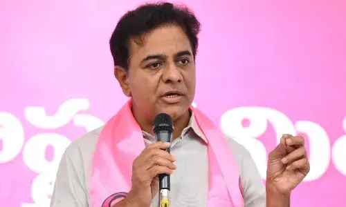 brs,  ktr, tweet, telangana ,