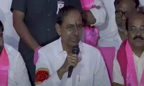 రాష్ట్రంలో కరువును సృష్టించింది కాంగ్రెస్ పార్టీనే : కేసీఆర్