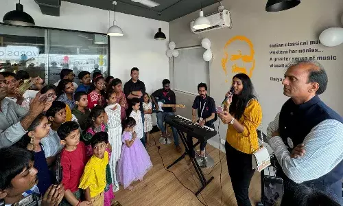 బీరంగూడాలో మ్యూజిక్ అకాడమీని ప్రారంభించిన  ముజిగల్