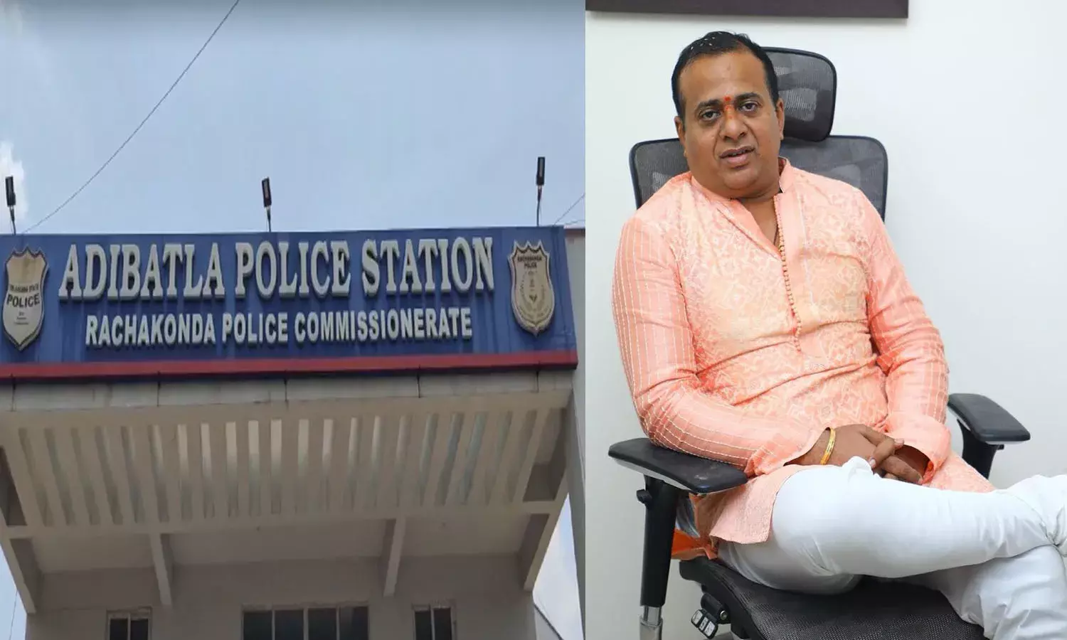 kcr,   kanna rao arrest, adibatla police,