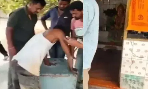 theft,  temple, hundi, kamareddy,