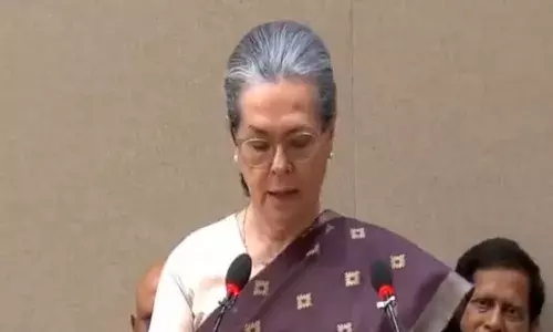sonia gandhi, takes oath,  rajya sabha mp ,