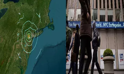 america, new york, earthquake,