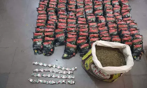 ganja chocolates, grocery store, Jagadgirigutta, Hyderabad