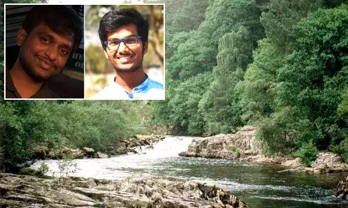 Indian student, Hyderabadi, tourist spot, Scotland