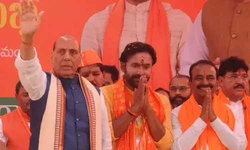 India, Ram Rajyam,  Rajnath Singh, Hyderabad, Telangana, BJP