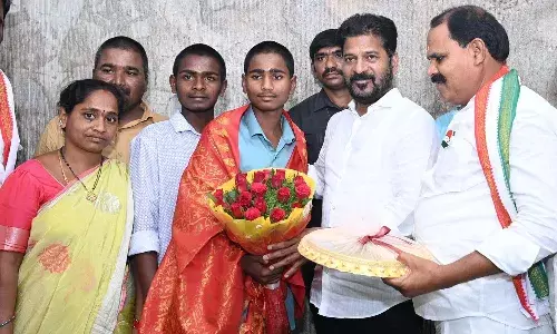 Telangana, CM Revanth reddy , Little Hero Sai Charan