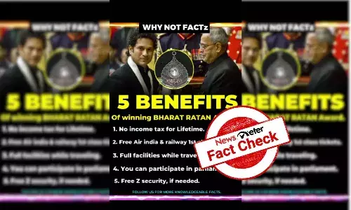 Bharat Ratna, newsmeterfactcheck, Ministry of Home Affairs