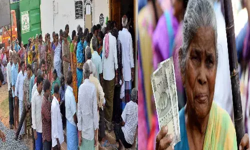 Andhra Pradesh, government, distribute, pension,  home,