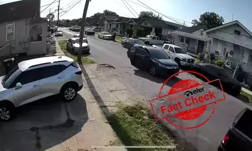 NewsMeterFactCheck, Goldy Brar, New Orleans, Sidhu Moosewala, USA