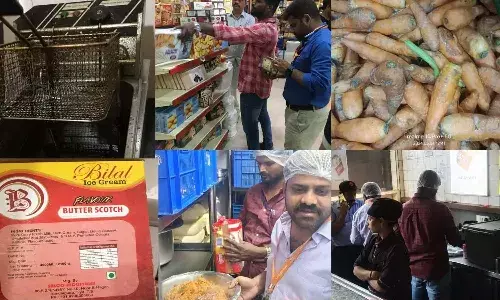 Hyderabad, live cockroaches, Clove,  Creamstone, Himayathnagar