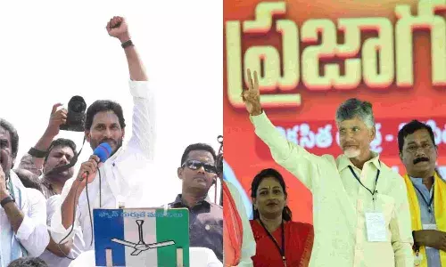 జ‌గ‌న్‌, చంద్రబాబుల‌కు ఈసీ హెచ్చ‌రిక‌