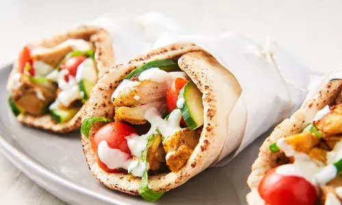 Crime, chicken shawarma, roadside vendor