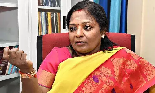 BRS, Telangana, Ram Mandir replica, Tamilisai, Hyderabad