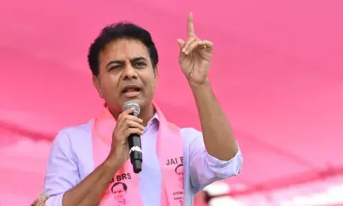 brs, ktr, tweet,   six things, congress govt,