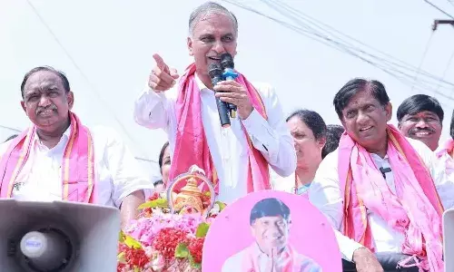 BRS, Harish Rao, vote, Congress , Husnabad