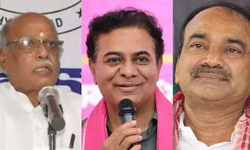Congress, G Niranjan, Election Commission, KTR , Etala Rajender, Poll code