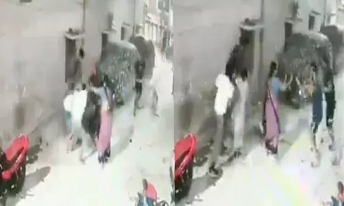 hyderabad,  attack, husband and wife,  pet dog dispute,