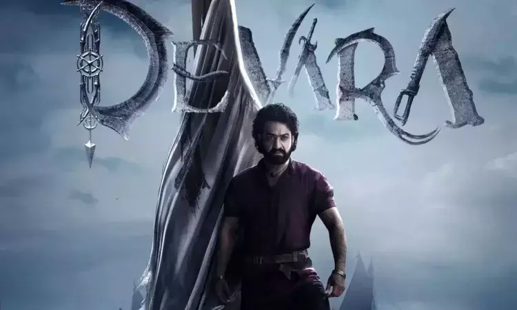 ntr, birthday, devara movie, new poster,