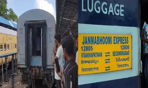 janmabhoomi train, two ac coaches, visakhapatnam,