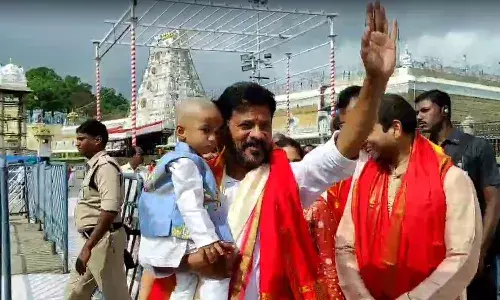 Telangana, cm revanth reddy, Tirumala, darshan,