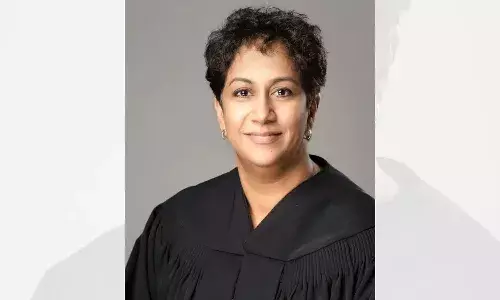 telugu woman, judge,  america, court ,