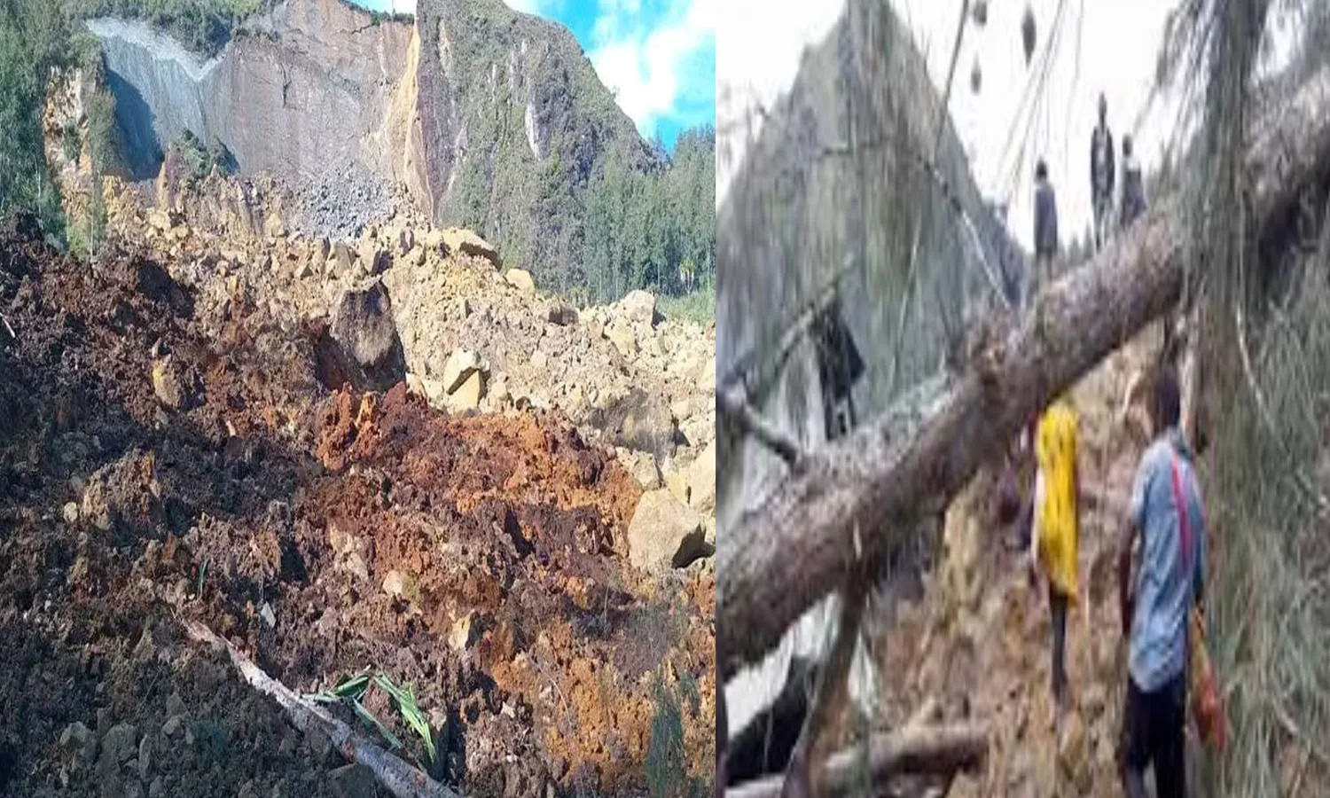 papua new guinea, landslide, 100 people, kill,