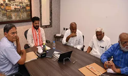 సీఎం రేవంత్ రెడ్డితో సీపీఐ, సీపీఎం, తెలంగాణ జనసమితి నేతల భేటీ