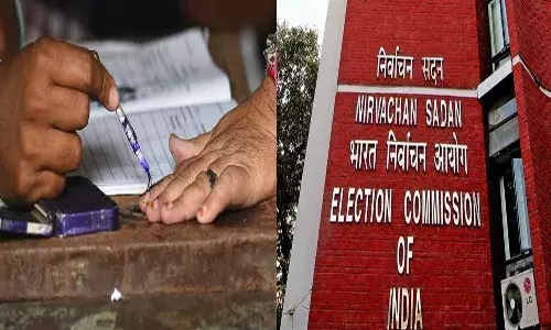 election commission,  polling percentage,  five phase elections,