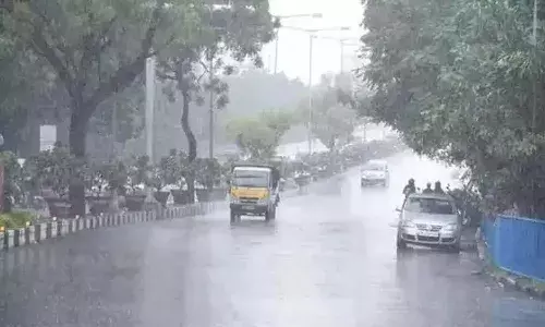 Stormy winds, heavy rain , Hyderabad, Telangana