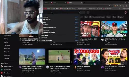 ఆ హీరోయిన్స్ హాట్ వీడియోల కోసం వెతికిన యంగ్ క్రికెటర్?