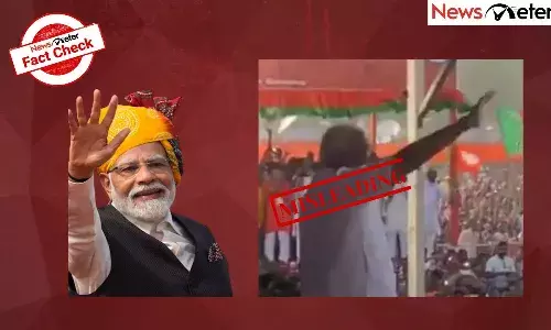 fact check, pm modi,  massive rally,  2024 elections,