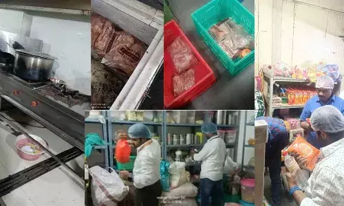 Food safety dept, raids, bars, hotel , Lakdikapul, FSSAI