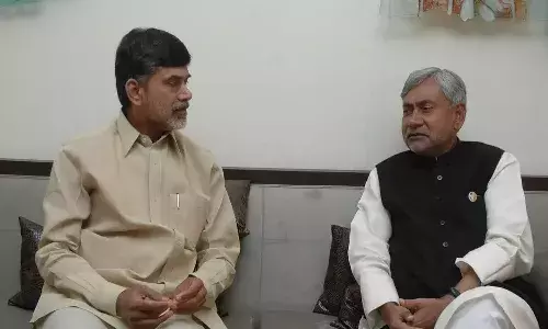Chandrababu, nitish kumar, key role,  nda govt formation ,
