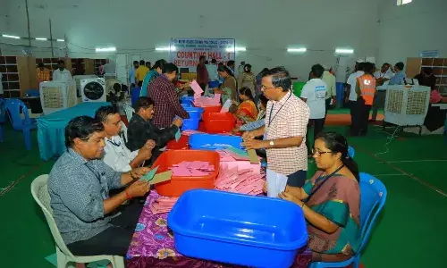 graduate mlc election counting, congress, brs , Telangana,