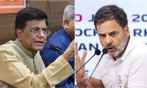 Rahul Gandhi, poll loss, BJP, markets scam, Piyush Goyal
