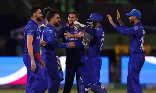 న్యూజిలాండ్ పై సంచలన విజయం నమోదు చేసిన ఆఫ్ఘనిస్థాన్