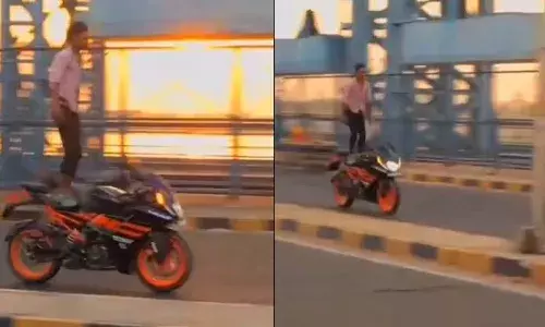 Kanpur, Titanic pose, Kanpur police , Viral news
