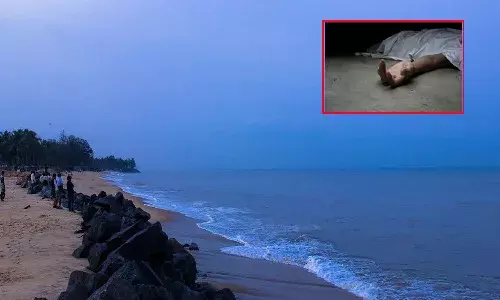 hyderabad woman, dead, karnataka, beach,