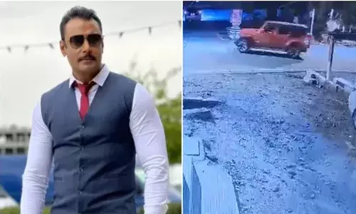kannada actor, darshan, red car,  murder place,