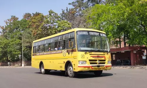 school buses seized, Hyderabad, fitness, permit paperwork
