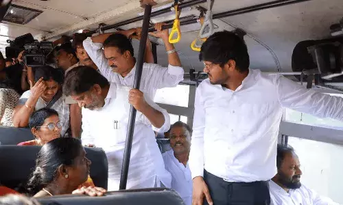 Deputy CM Bhatti, Palle Velugu Bus, Telangana, Khammam