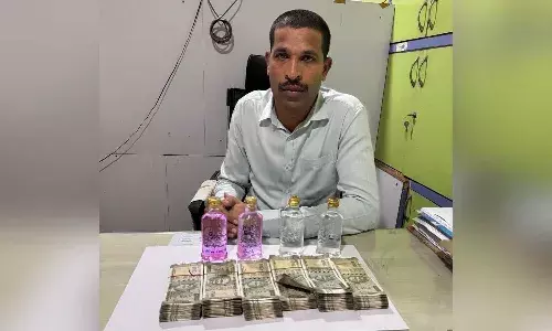 Inspector, CCS, Hyderabad, bribe, ACB