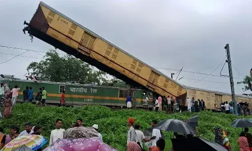 Bengal, train accident,  goods train, signal jump,