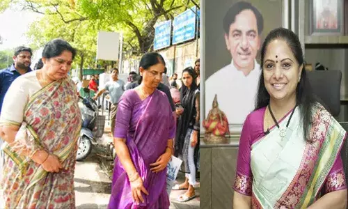 తీహార్ జైలులో కల్వకుంట్ల కవితను కలిసింది వీరే.!
